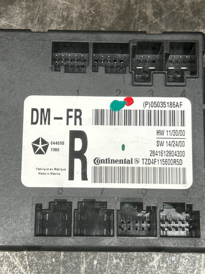 14-23 Dodge Challenge Front Right Passenger Side Door Control Module OEM