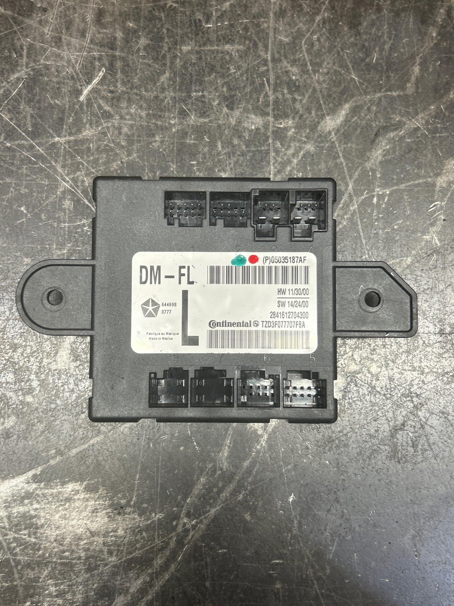 14-23 Dodge Challenge Front Left Passenger Side Door Control Module OEM