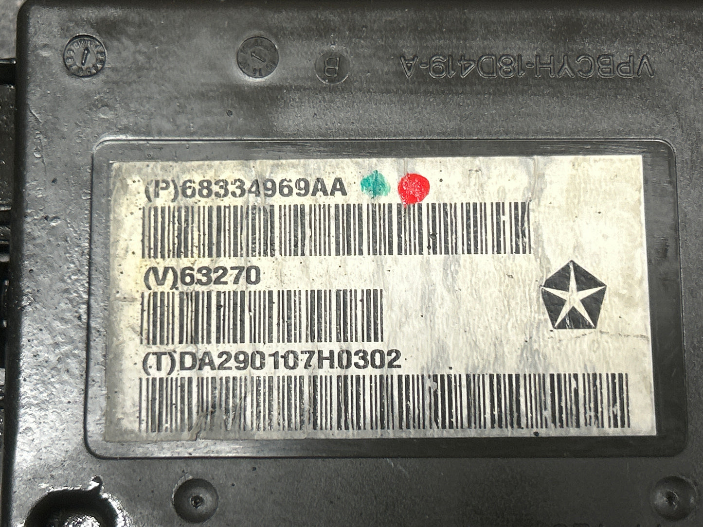 2016-2017 Dodge Charger Challenger Hellcat HVAC Control Module 68334969AA OEM