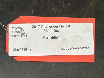 16-23 DODGE CHARGER SRT HELLCAT 68234110AC HARMAN AUDIO RADIO AMPLIFIER OEM AMP