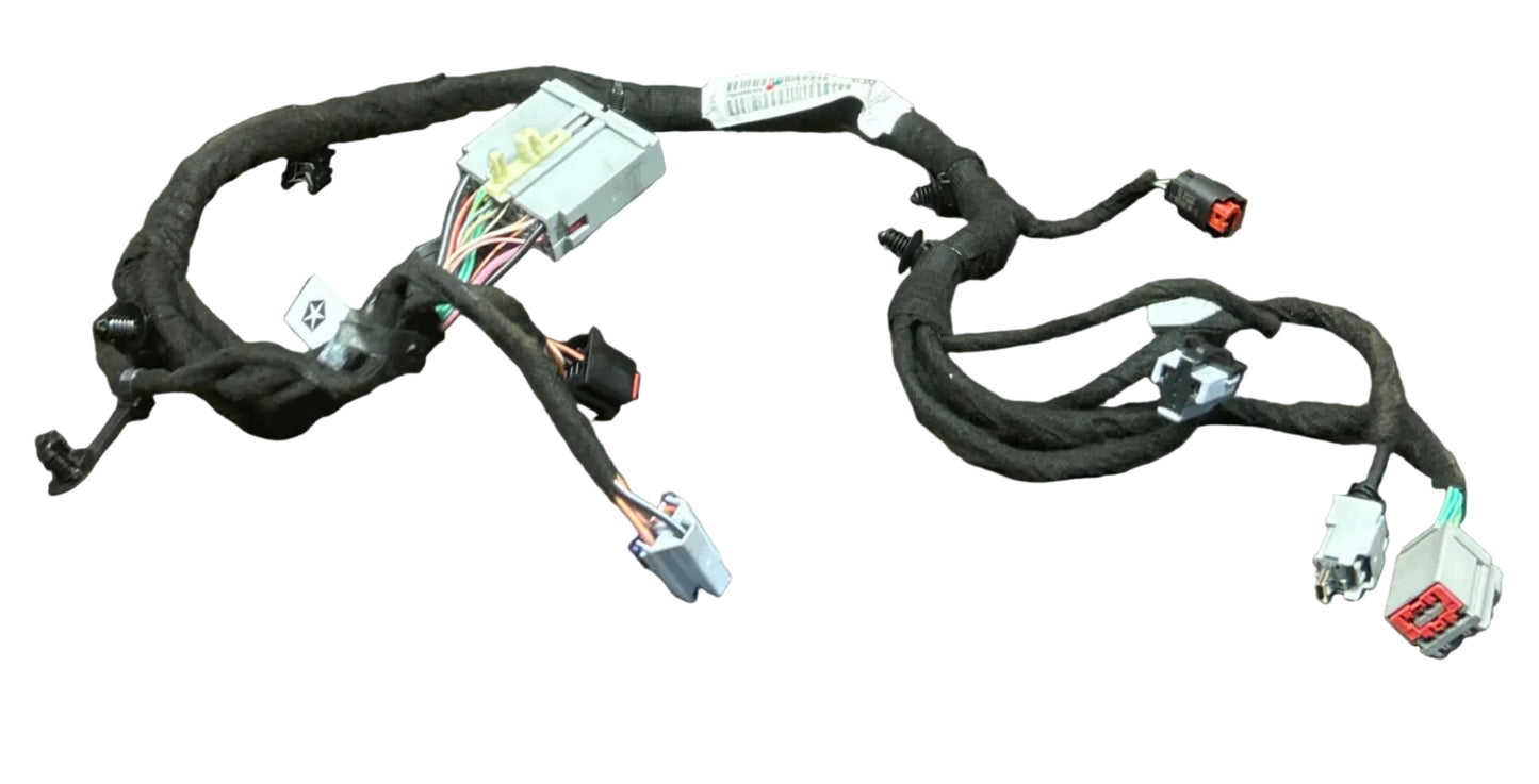 16-18 CHALLENGER HELLCAT MANUAL TRANS CENTER CONSOLE WIRE HARNESS 68288953AA OEM