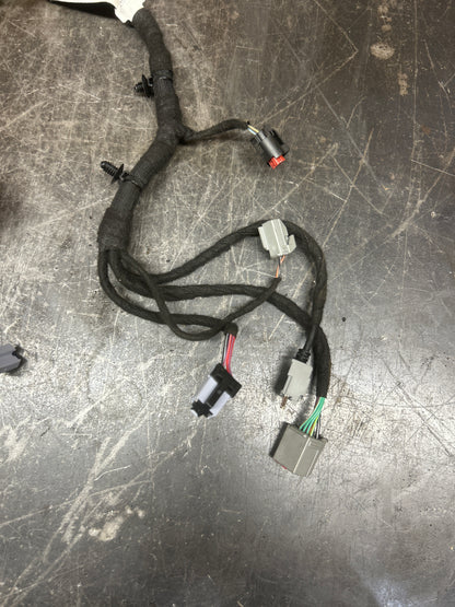 16-18 CHALLENGER HELLCAT MANUAL TRANS CENTER CONSOLE WIRE HARNESS 68288953AA OEM