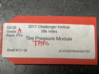 14-21 Jeep Dodge Challenger Durango Chrysler Tire Pressure Module 68219831AF