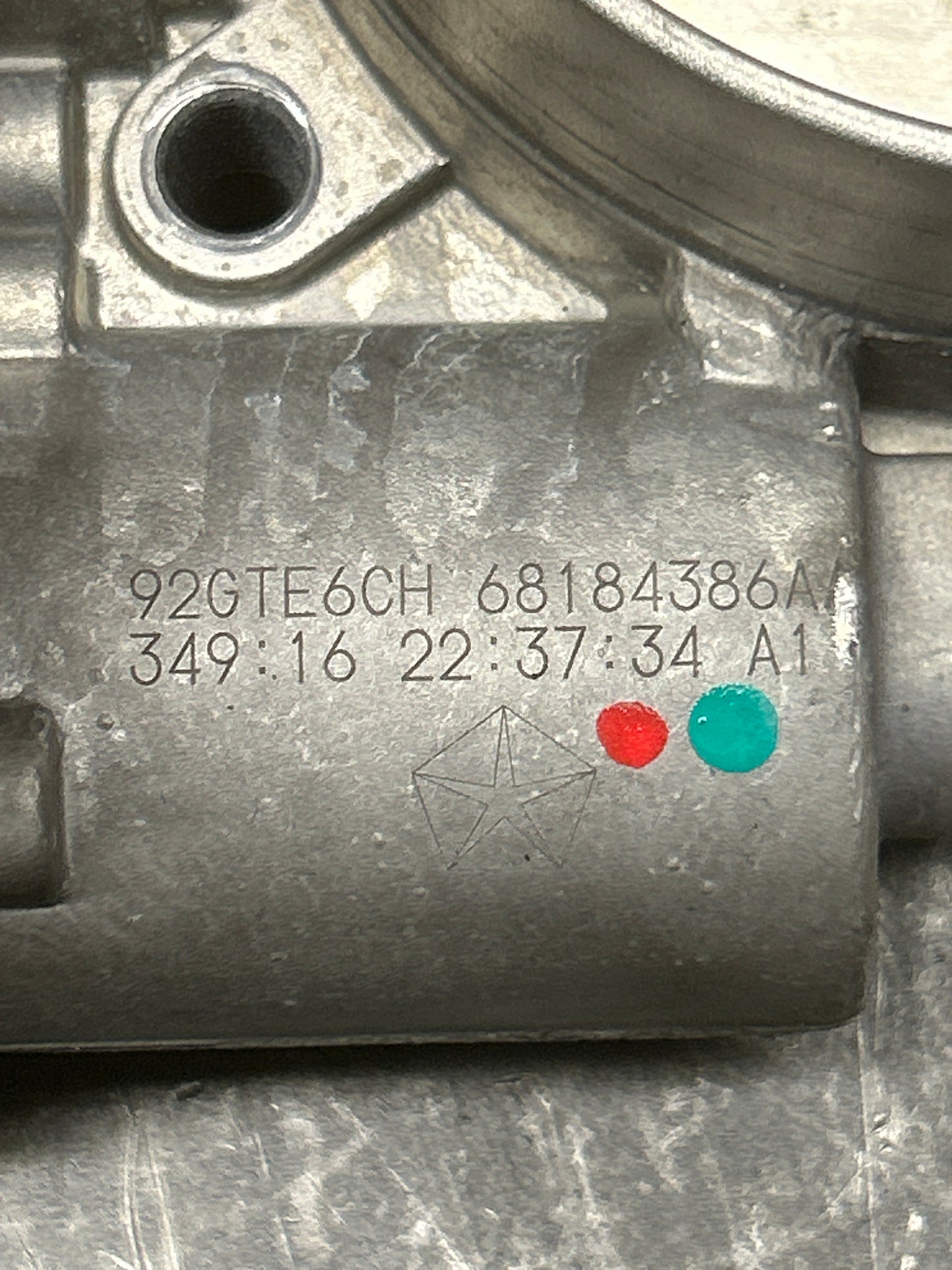 15-23 Charger Challenger Hellcat Trackhawk OEM 92MM Throttle Body 68184386AA