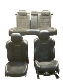 15-23 Dodge Charger OEM Black Leather Suede R/T Scat Pack Daytona Seat Set Seats