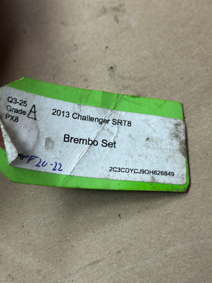 2005-2020 Dodge Charger Challenger 300 Rear LH Brembo Brake Caliper Single OEM