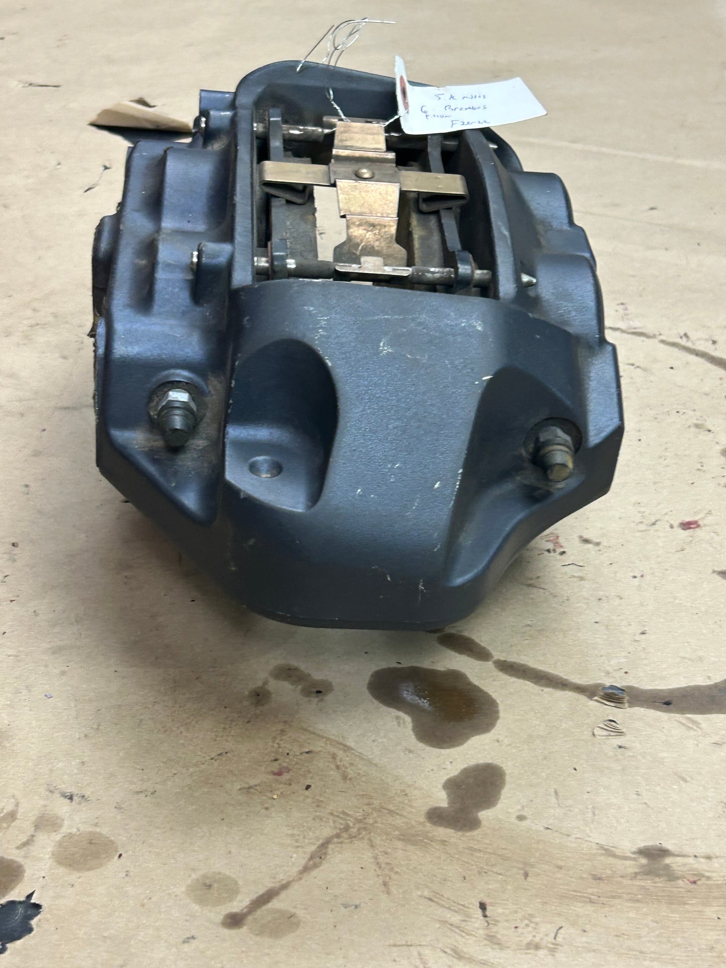 15-23 Dodge Charger Challenger LH Bigger Brembo Brake Front 4 Piston Caliper OEM