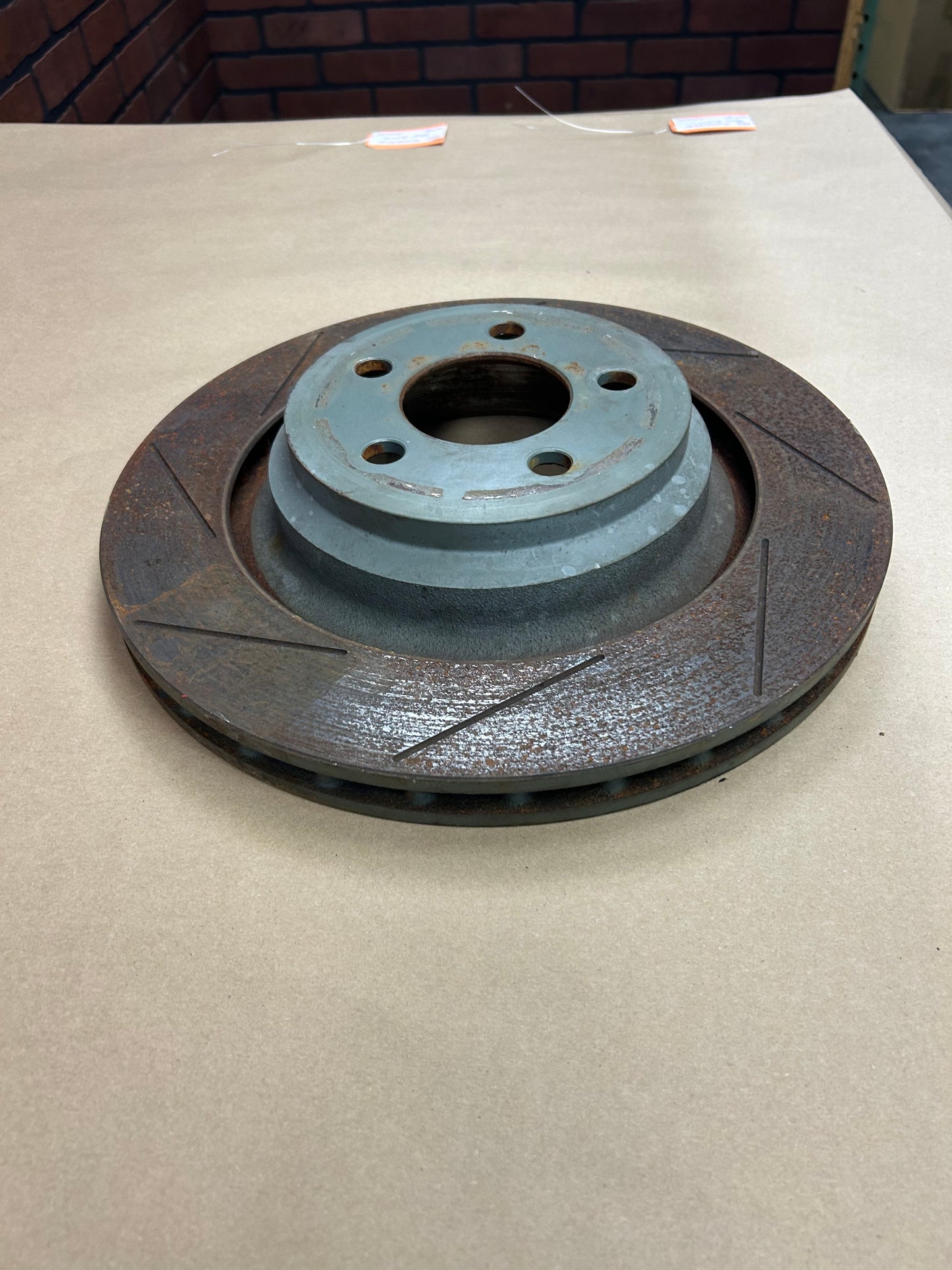 2008-2020 Mopar Challenger Charger 300 Rear Slotted Brake Rotor 5290538AE OEM