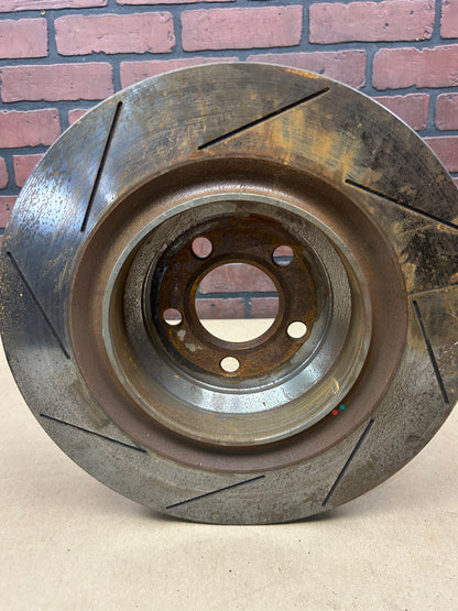 2008-2020 Mopar Challenger Charger 300 Rear Slotted Brake Rotor 5290538AE OEM