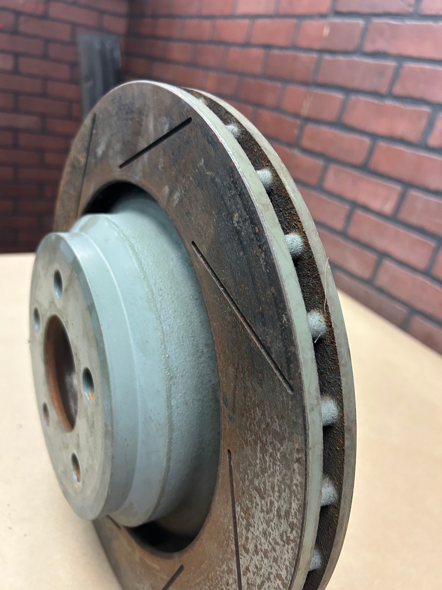 2008-2020 Mopar Charger Challenger 300 Rear Slotted Brake Rotor 5290538AE OEM