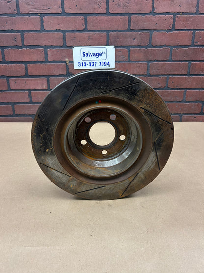 2008-2020 Mopar Charger Challenger 300 Rear Slotted Brake Rotor 5290538AE OEM