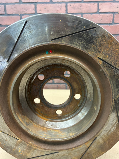 2008-2020 Mopar Charger Challenger 300 Rear Slotted Brake Rotor 5290538AE OEM