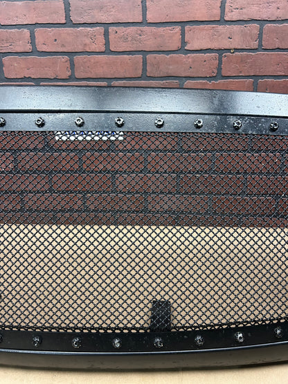 2015 Dodge Ram 1500 Front Bumper Black Mesh Rivet Grill Grille Assembly