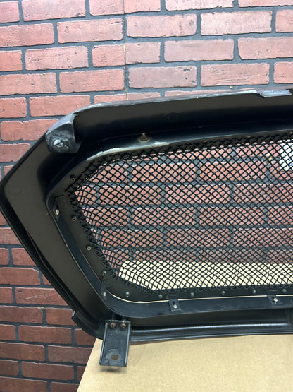 2015 Dodge Ram 1500 Front Bumper Black Mesh Rivet Grill Grille Assembly