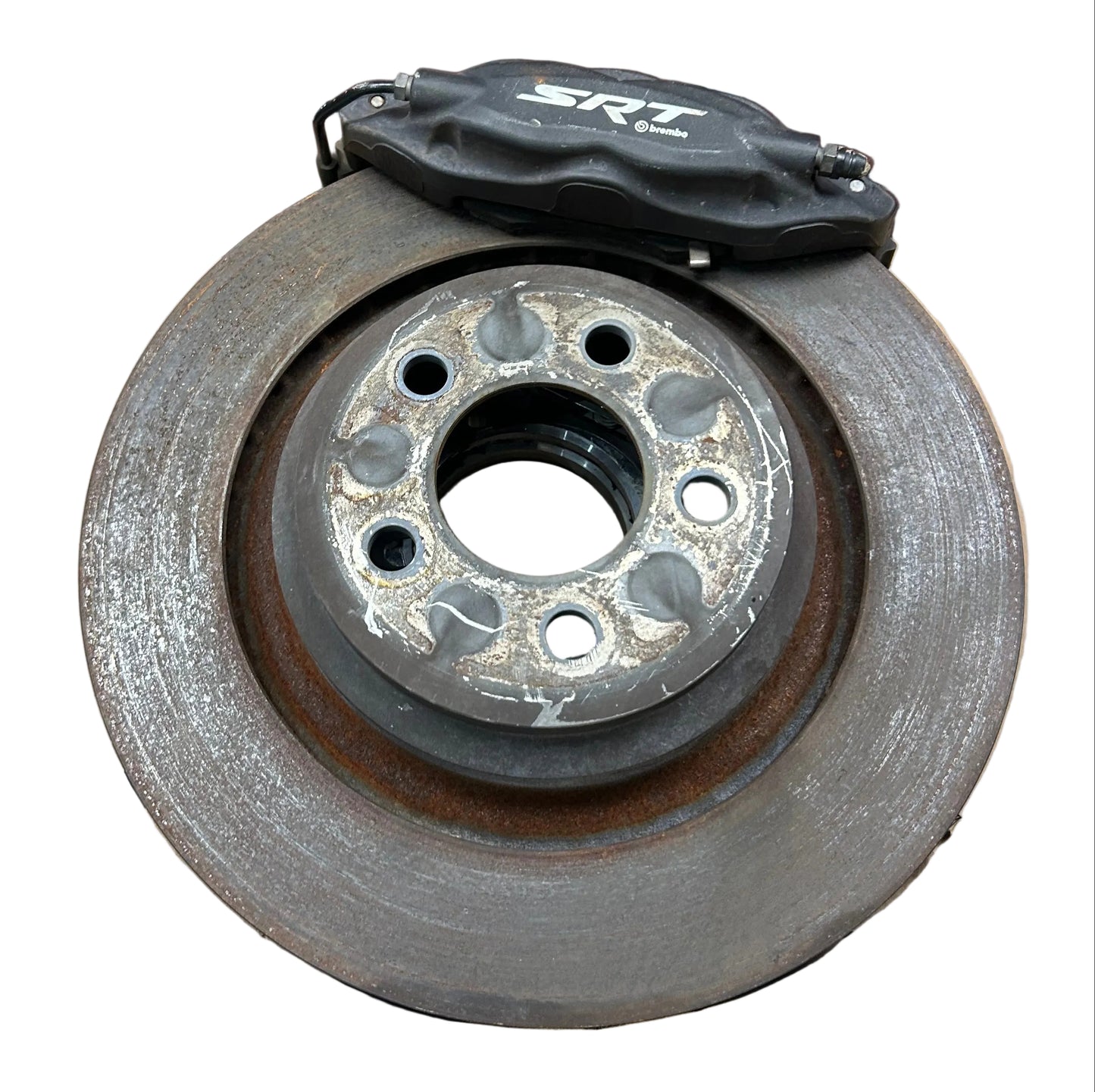 15-23 Dodge Charger Challenger Scat Pack Left Rear Spindle Knuckle Rotor Brake