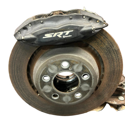 15-23 Dodge Charger Challenger Scat Pack Right Rear Spindle Knuckle Rotor Brake