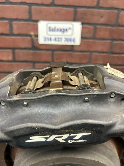 15-23 Dodge Charger Challenger Scat Pack Right Rear Spindle Knuckle Rotor Brake