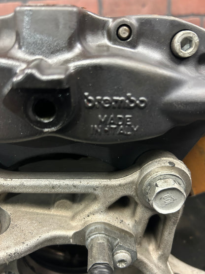 15-23 Dodge Charger Challenger Scat Pack Right Rear Spindle Knuckle Rotor Brake