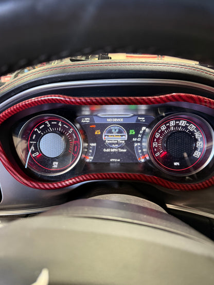 2020 Dodge Challenger OEM 180 MPH Speedometer Cluster 68455963AB TESTED 47k
