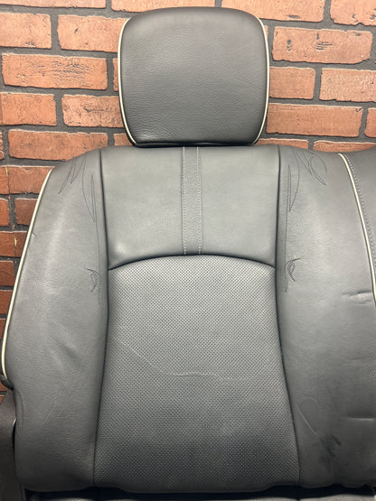 2013-2018 Ram 1500 Laramie Limited Rear Back Seat Set Tan Stitching OEM