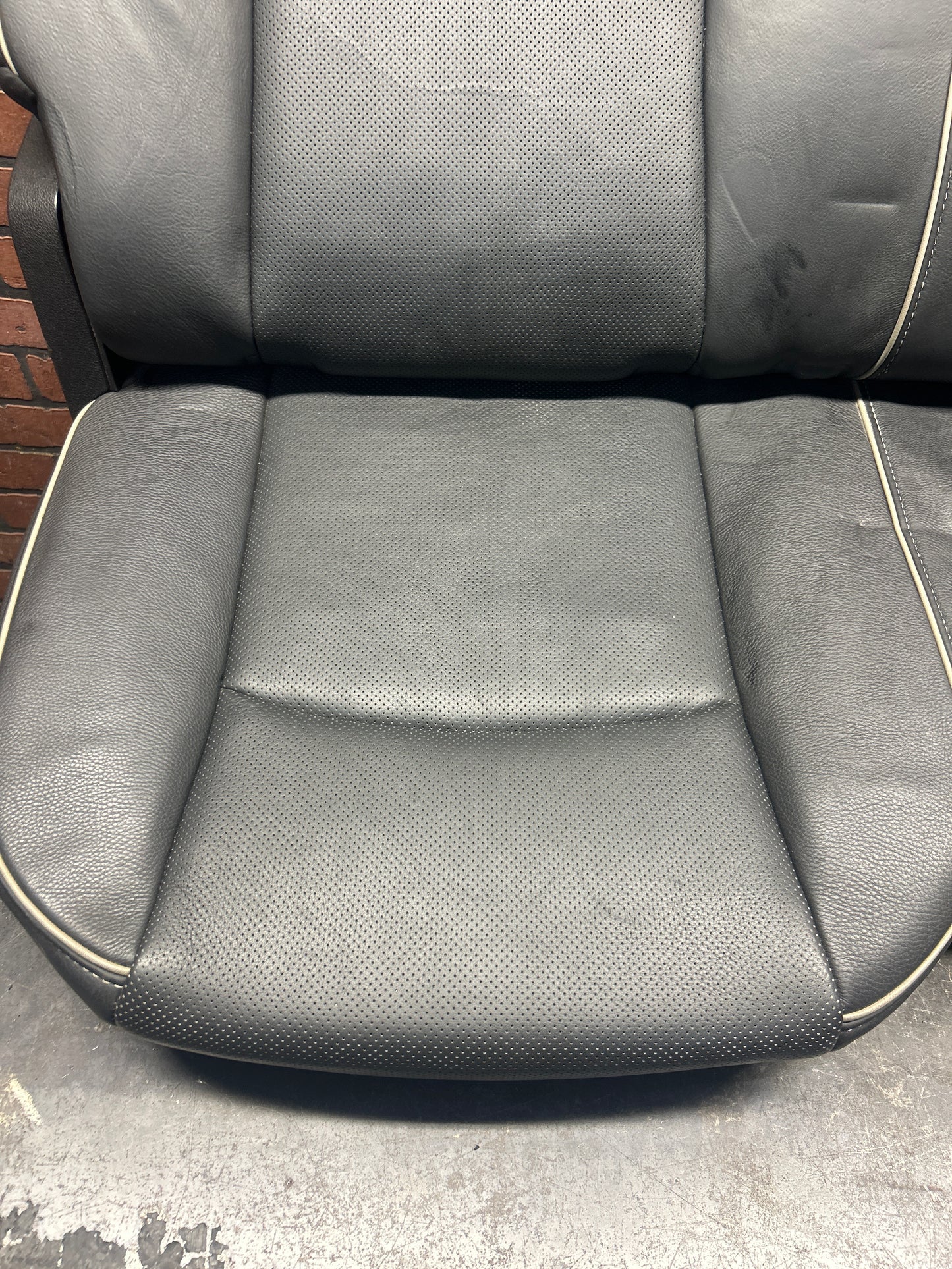 2013-2018 Ram 1500 Laramie Limited Rear Back Seat Set Tan Stitching OEM