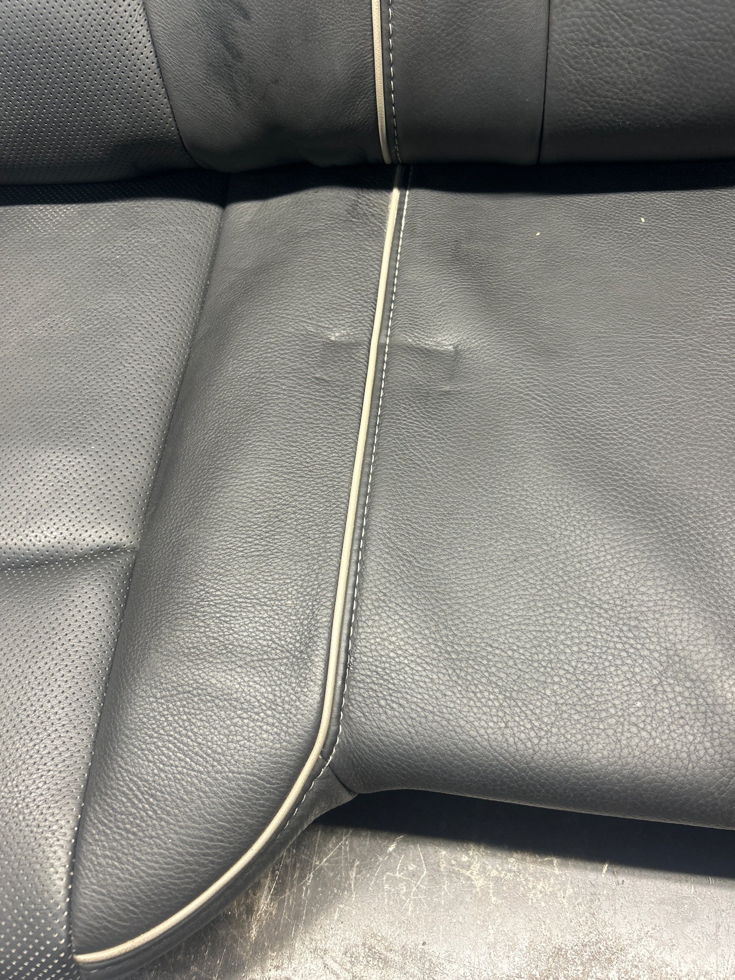 2013-2018 Ram 1500 Laramie Limited Rear Back Seat Set Tan Stitching OEM