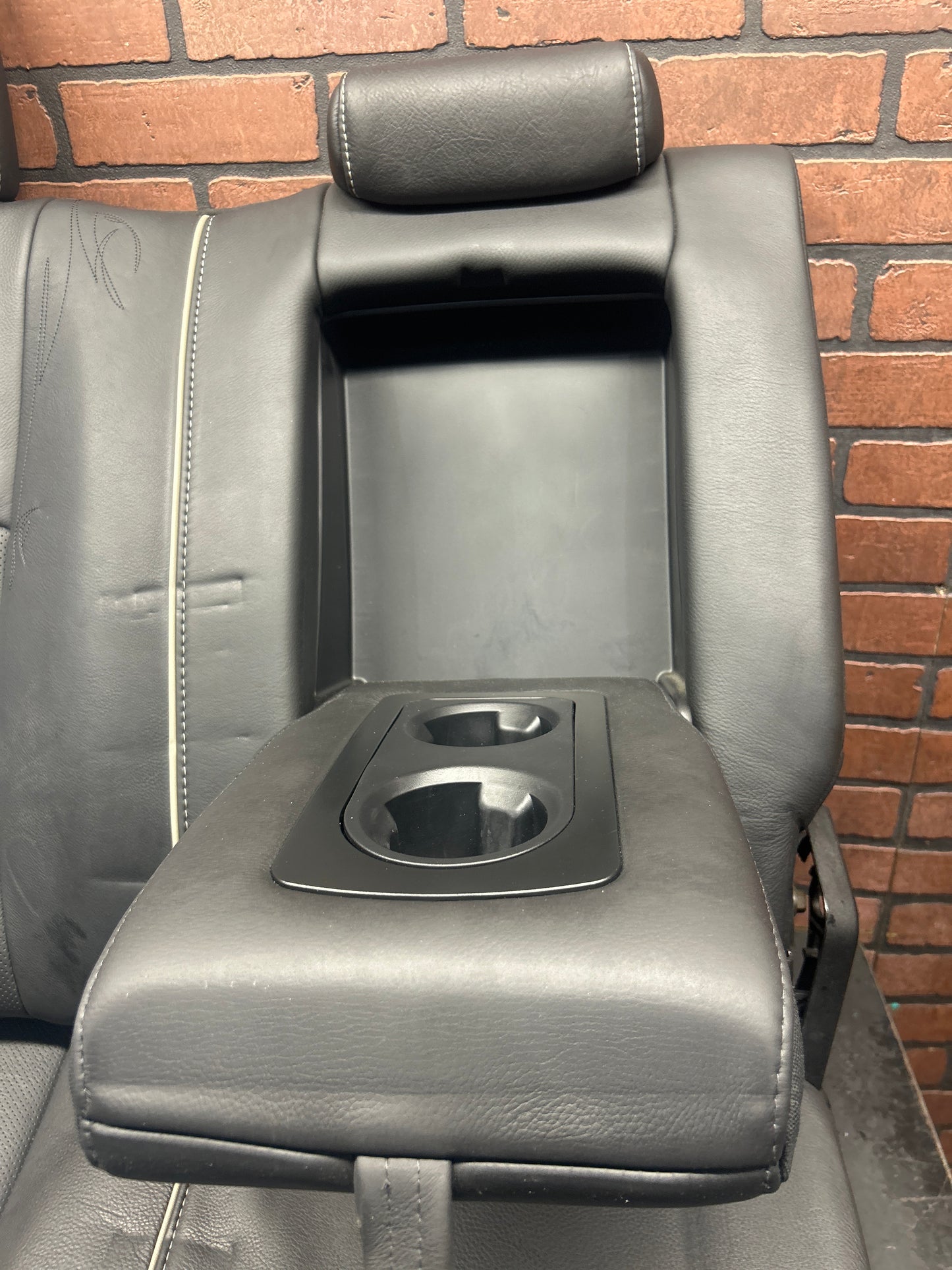2013-2018 Ram 1500 Laramie Limited Rear Back Seat Set Tan Stitching OEM