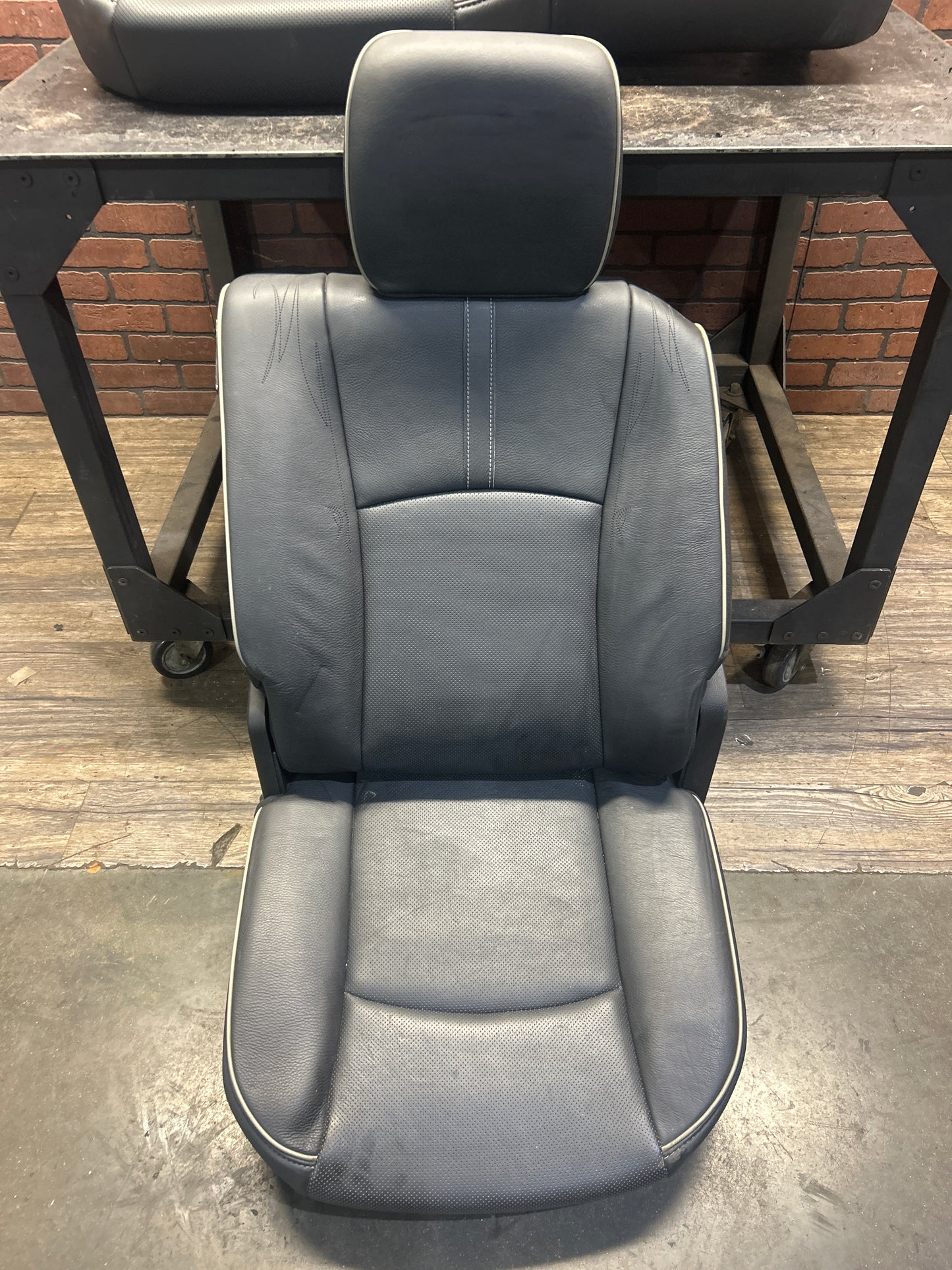 2013-2018 Ram 1500 Laramie Limited Rear Back Seat Set Tan Stitching OEM