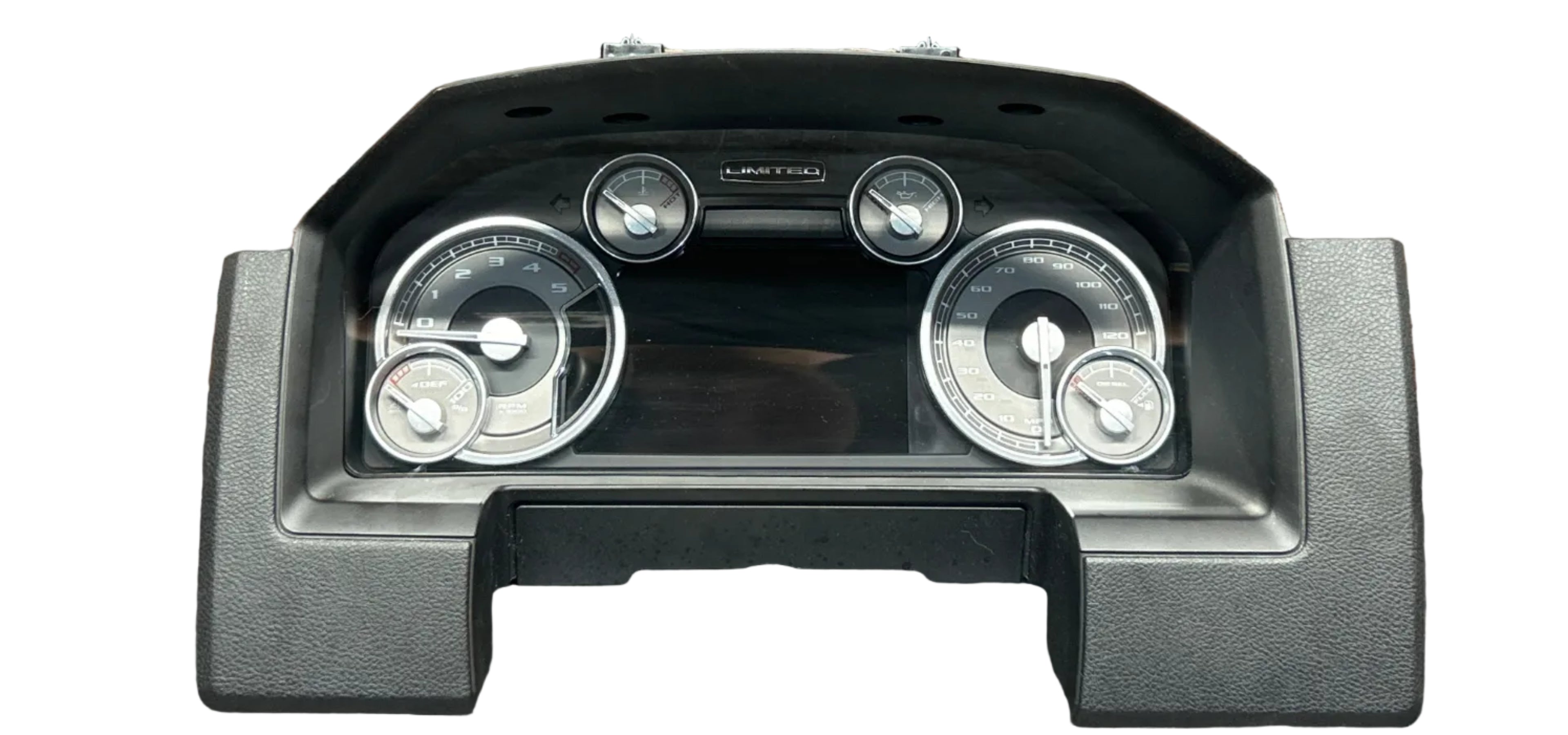 2015 Dodge Ram 1500 3.0L Ecodiesel DIESEL Gauge Cluster and Bezel Cover OEM