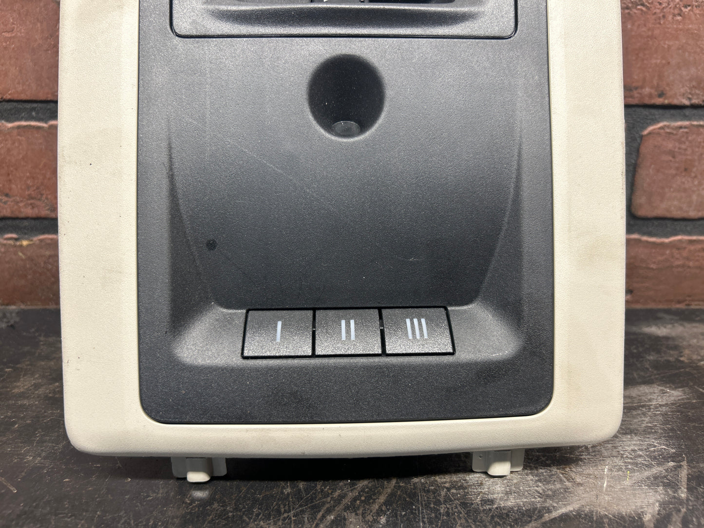 2013-2024 RAM 1500-3500 OEM OVERHEAD CONSOLE BEZEL DOME LIGHT COMPASS HOMELINK