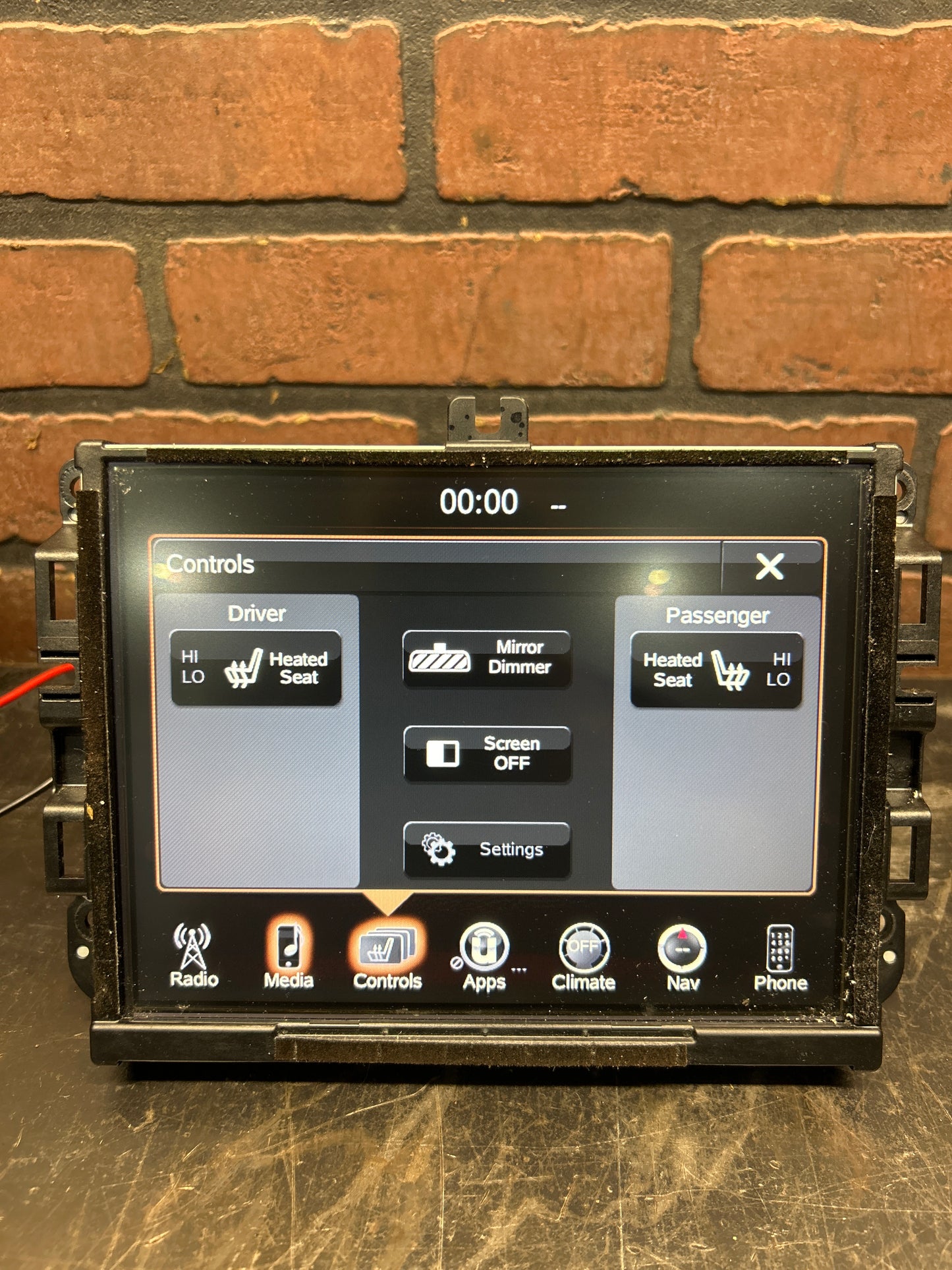 2013-2016 8.4” Uconnect RAM/JEEP VP4 RA4 OEM Nav GPS Radio Screen 68224525AE