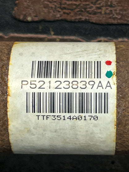 2014-2018 RAM 1500 3.0L ECO DIESEL FRONT DRIVE SHAFT P52123839AA