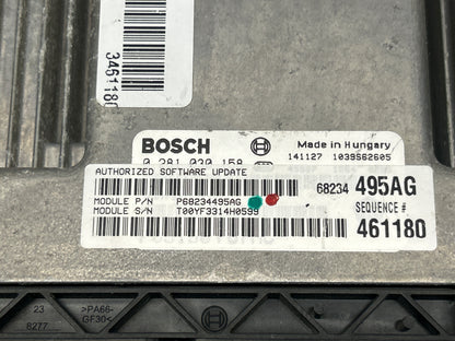 2014-2018 RAM 1500 3.0 ECODIESEL ECU ECM ENGINE CONTROL MODULE OEM P68234495AD