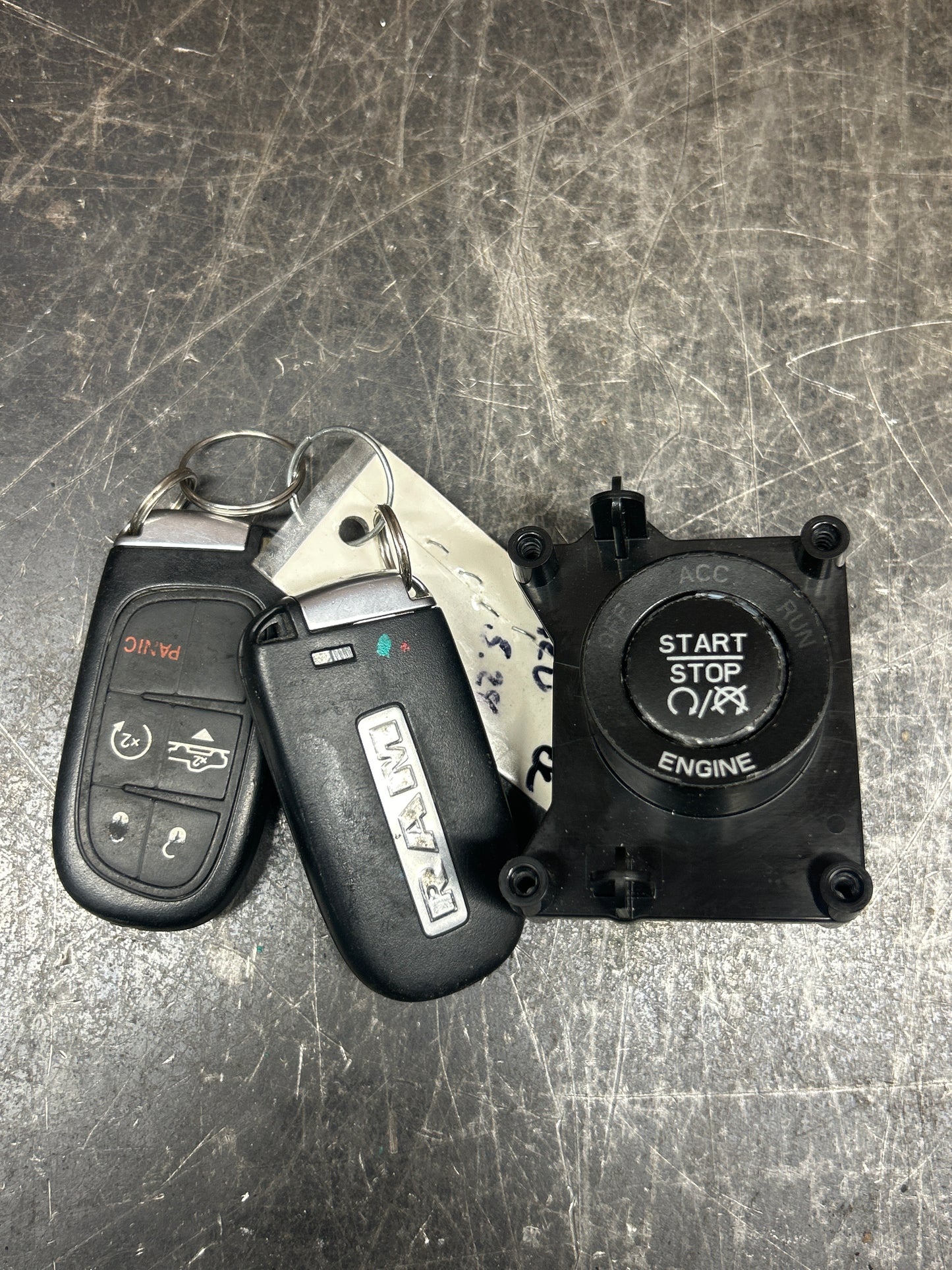 2013-2024 RAM 1500 2500 3500 OEM Ignition Switch With Two Keys 1UW38DX9AC