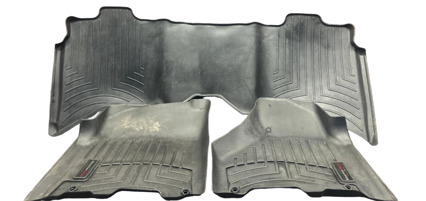 2011-2018 Ram 1500 Crew Cab Weather Tech Front and Rear Floormats P/N 444781