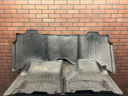 2011-2018 Ram 1500 Crew Cab Weather Tech Front and Rear Floormats P/N 444781