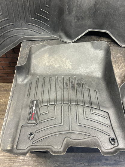 2011-2018 Ram 1500 Crew Cab Weather Tech Front and Rear Floormats P/N 444781