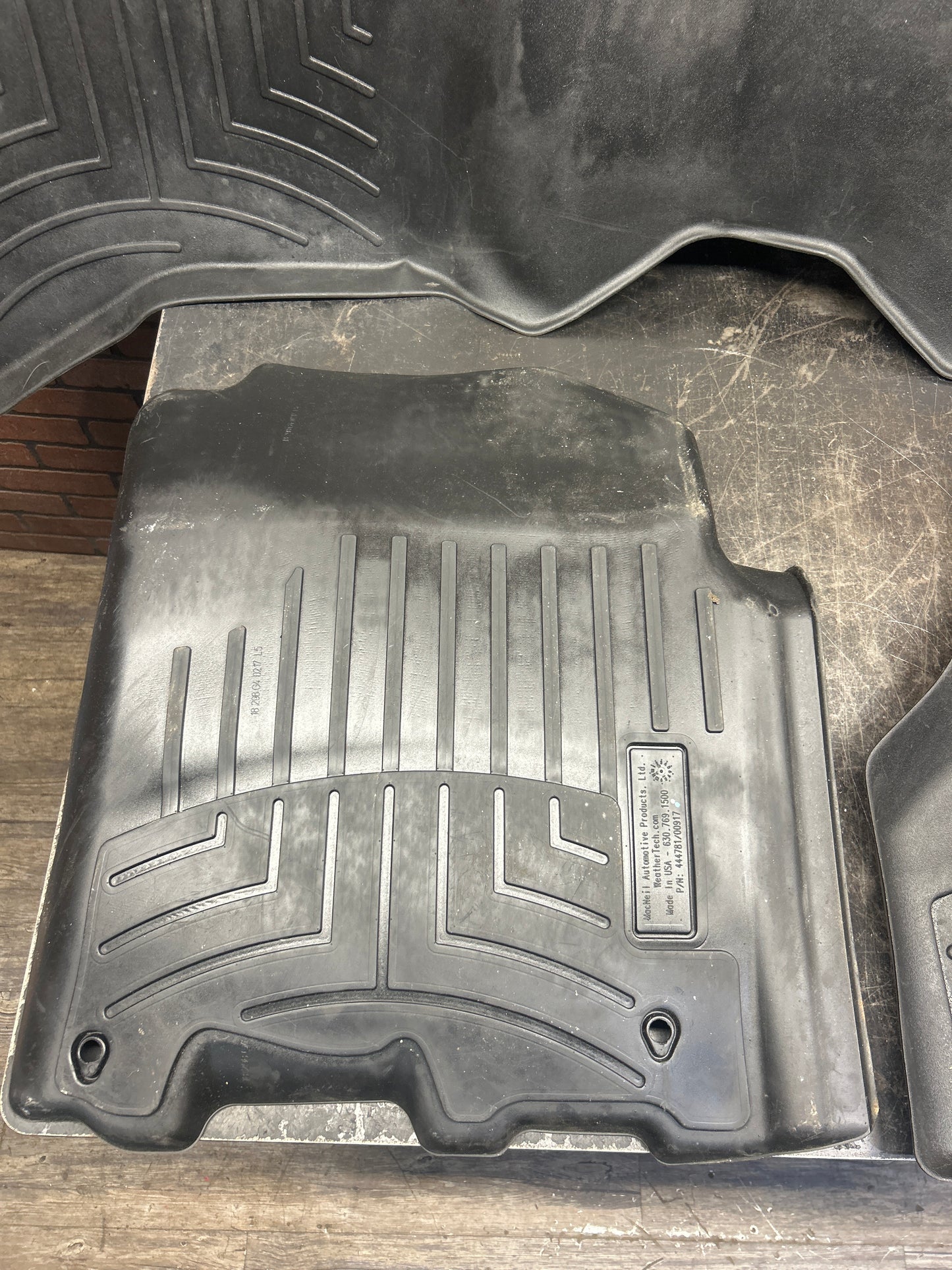 2011-2018 Ram 1500 Crew Cab Weather Tech Front and Rear Floormats P/N 444781