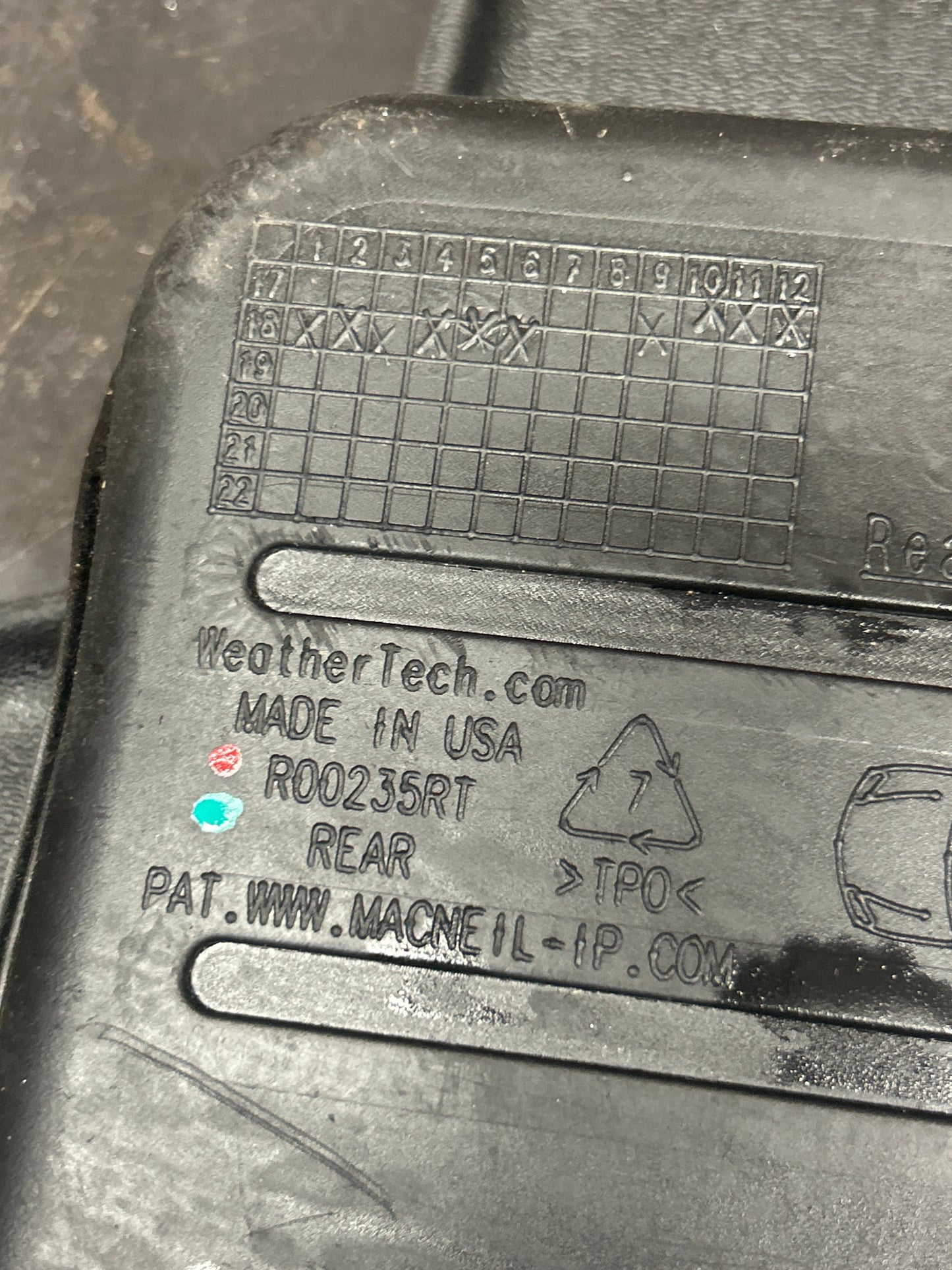 2011-2018 Ram 1500 Crew Cab Weather Tech Front and Rear Floormats P/N 444781