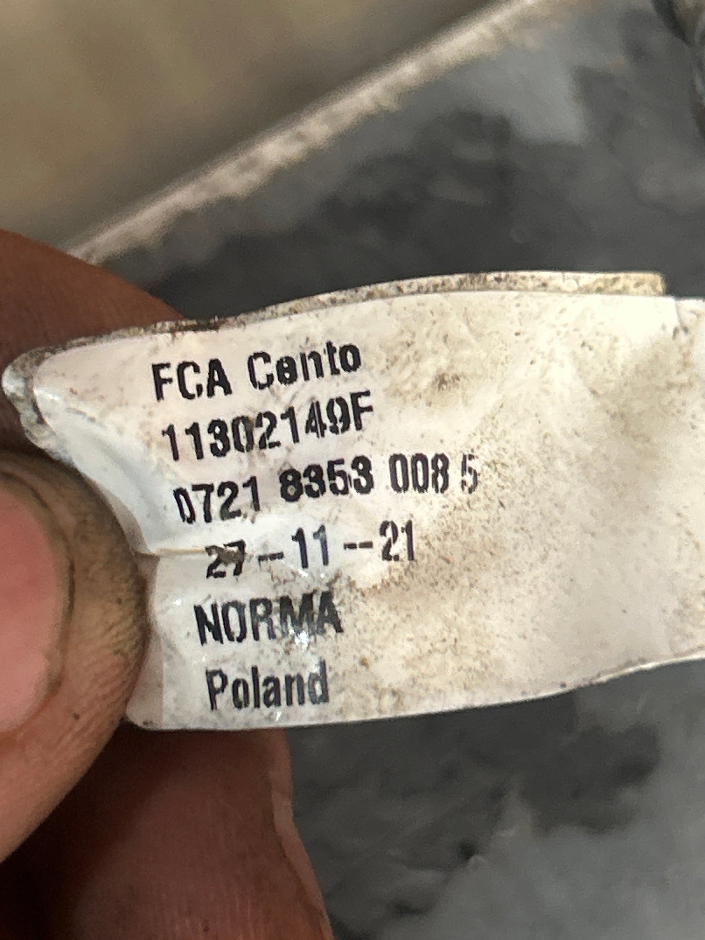 2014-2019 DODGE RAM 1500 3.0L ECODIESEL FUEL SUPPLY AND RETURN TUBE