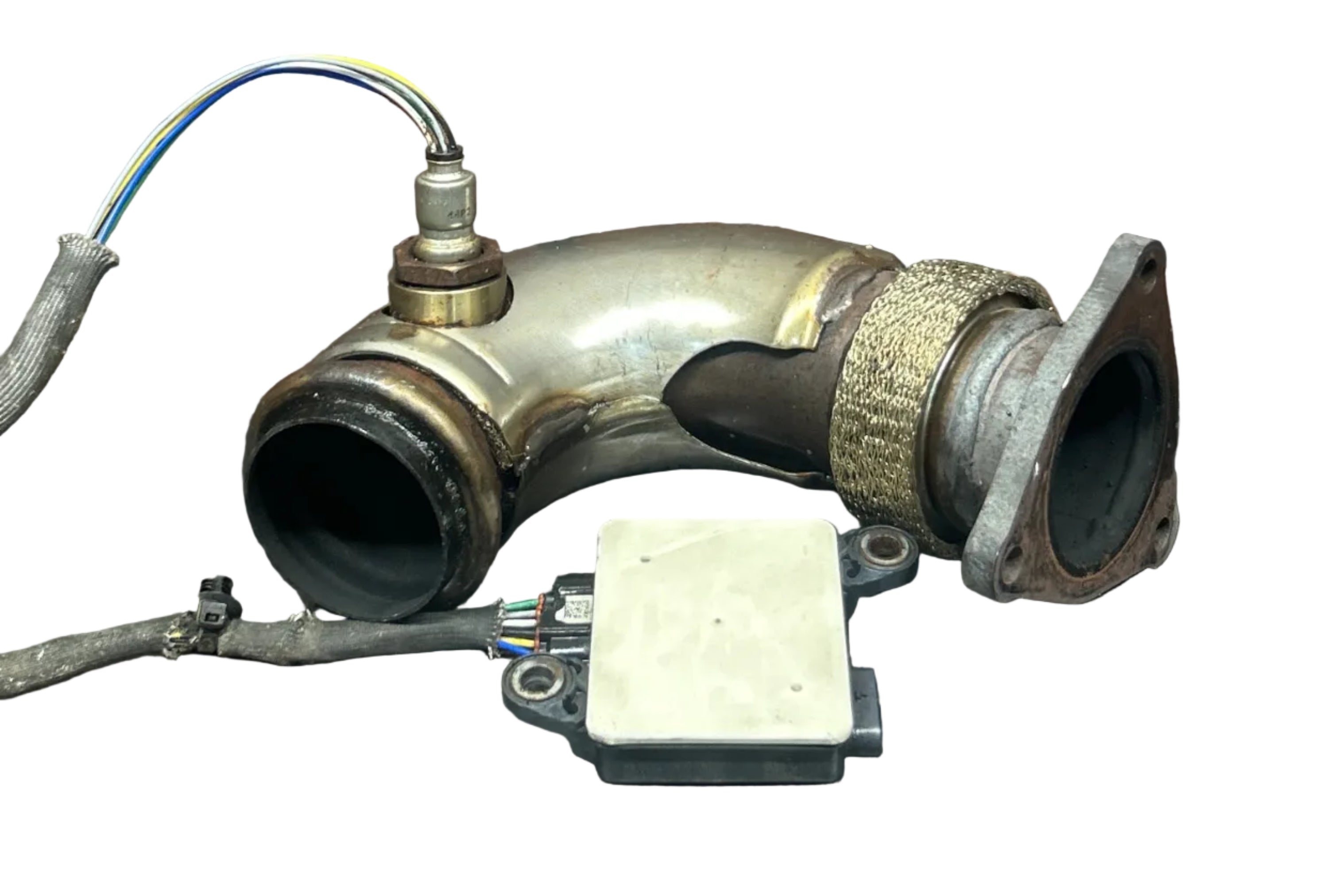 2014-2019 Ram 1500 3.0 Turbo Diesel AT Front Exhaust Pipe Elbow W/ Oxygen Sensor