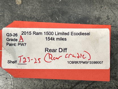 2013-2018 RAM 1500 4x4 3.0L EcoDiesel Rear Axle Differential 3.21 Ratio OEM