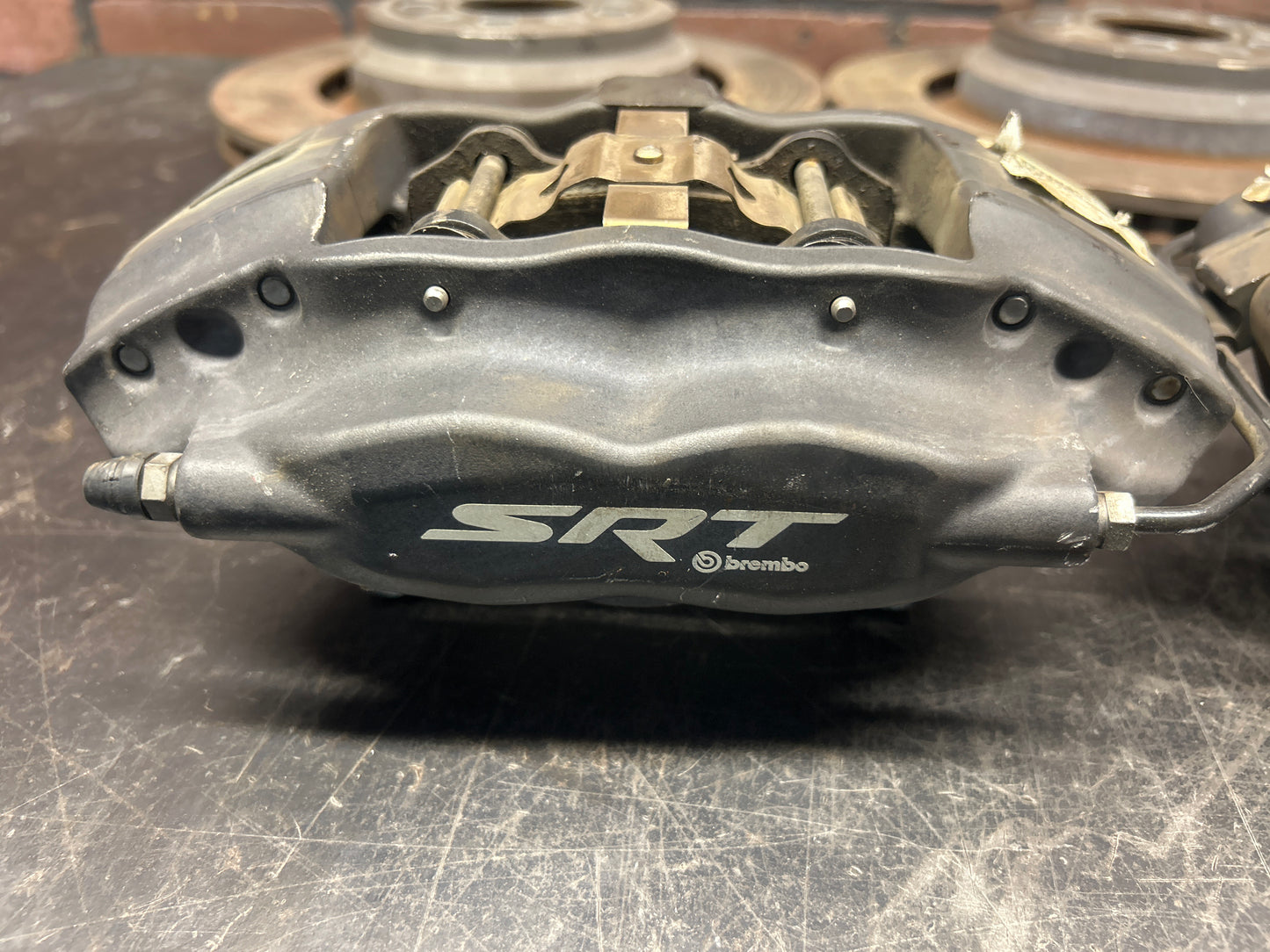 12-23 Charger/Challenger/300 Scat Pack SRT Rear Brembo Brake calipers & Rotors