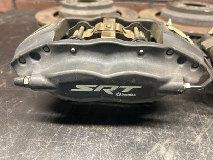 12-23 Charger/Challenger/300 Scat Pack SRT Rear Brembo Brake calipers & Rotors