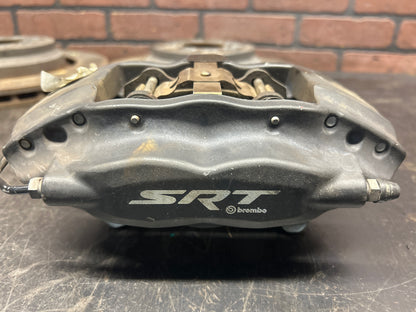 12-23 Charger/Challenger/300 Scat Pack SRT Rear Brembo Brake calipers & Rotors