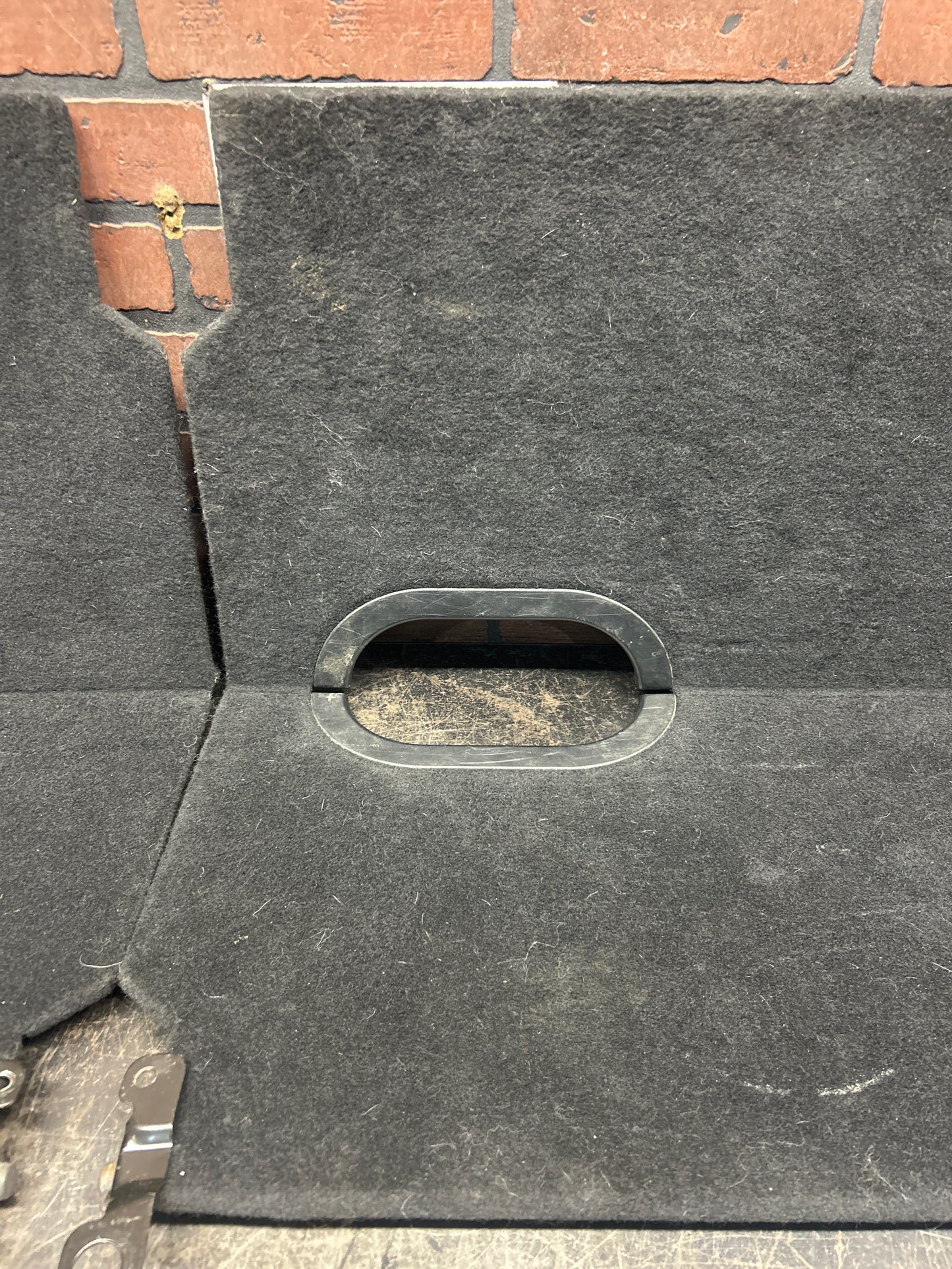 2013-2024 RAM 1500-3500 CREW CAB REAR FOLDING FLOOR CARGO STORAGE TRAY BLACK