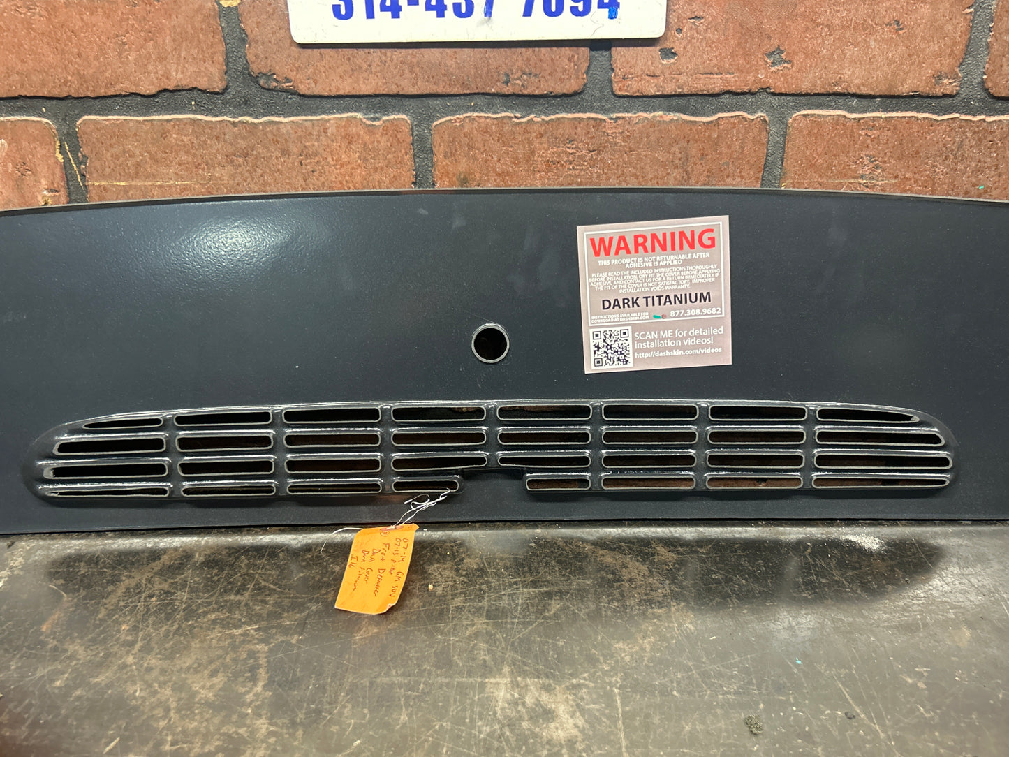 07-14 Chevy Suburban/Yukon/Escalade/Tahoe/Avalanche DashSkin Defroster Panel