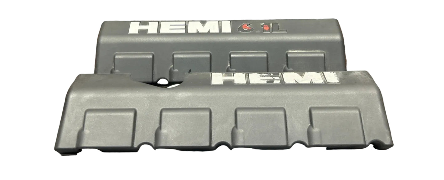 2006-2010 Charger Challenger 300 SRT8 6.1l Hemi OEM Left Right Engine Cover Set