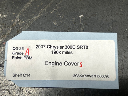 2006-2010 Charger Challenger 300 SRT8 6.1l Hemi OEM Left Right Engine Cover Set