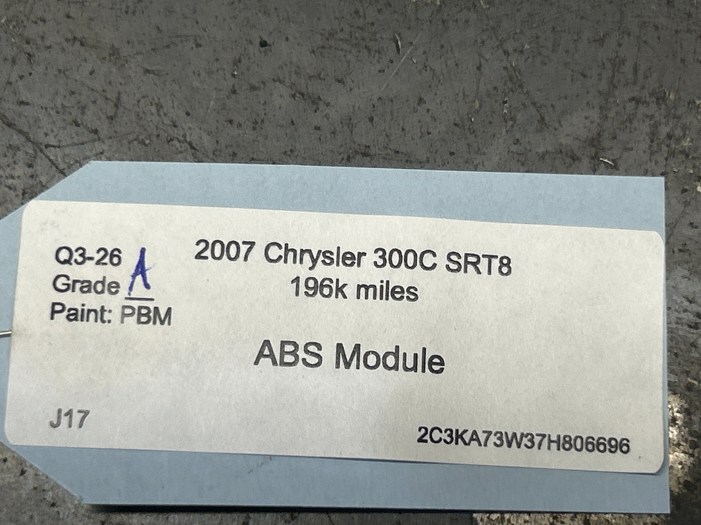 2005-2007 CHRYSLER 300C SRT 6.1L OEM ABS ANTI LOCK BRAKE PUMP MODULE ASSEMBLY